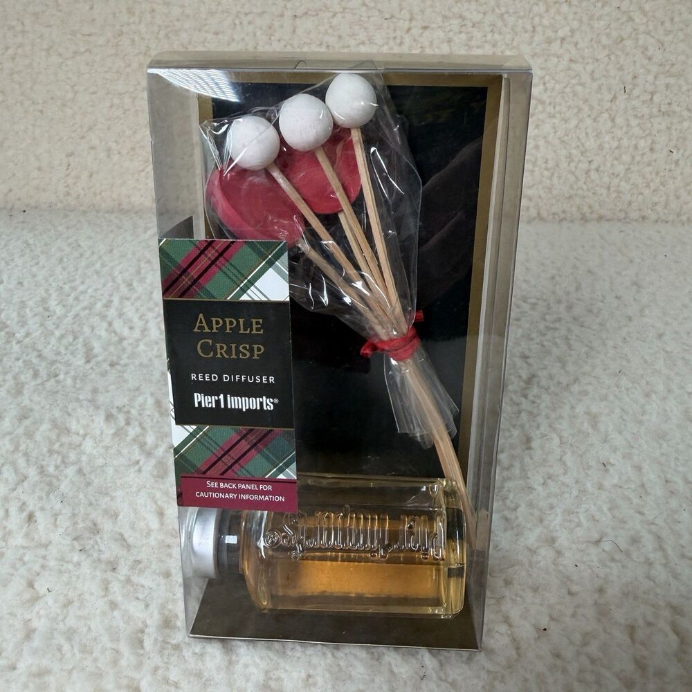 Pier 1 Imports APPLE CRISP Mini Reed Diffuser 0.95 Oz NEW
